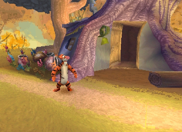 Tigger's Honey Hunt - PlayStation game screenshot (2000) by Buena Vista